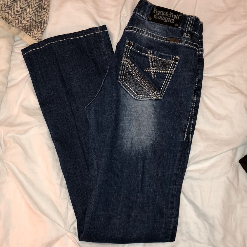 Rock and roll cowgirl jeans